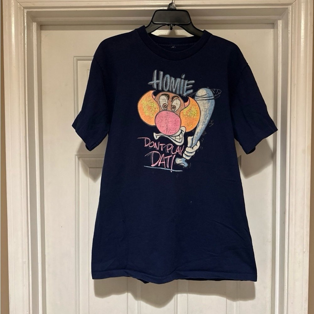 Vintage Single Stitch “Homie Don’t Play That” Homie The Clown Theme L T-Shirt